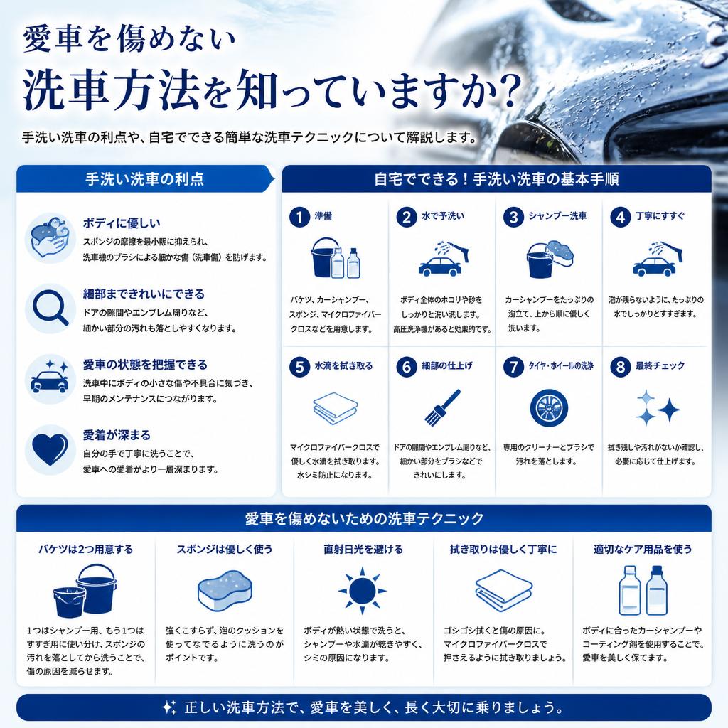 4. 洗車方法の新常識